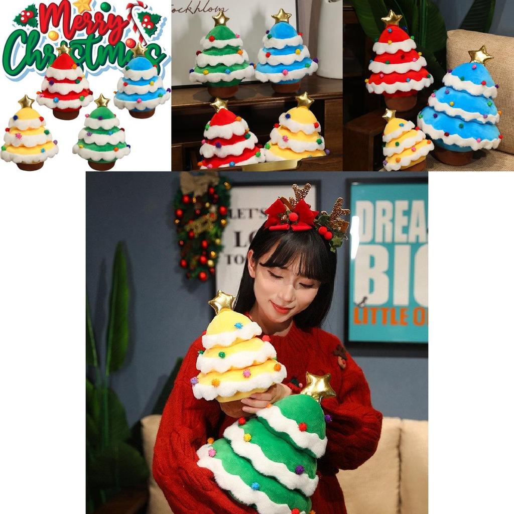 Adorable Plush Christmas Tree Doll Cushion For Festive Living Room Decor Gift