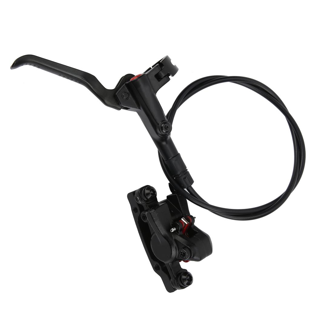 Juego de Manetas de Freno de Disco Hidráulico Único para Bicicleta de Montaña para Rueda Delantera Derecha 800mm Negro