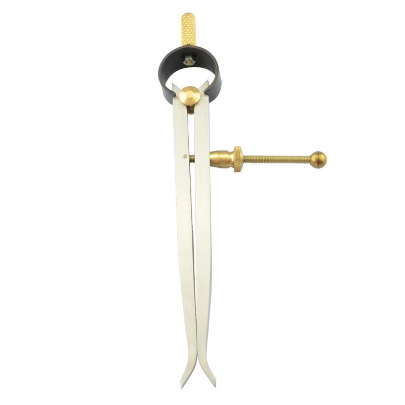 Wang Jue Copper & Steel Caliper Set with Scriber and Carbon Steel Spring 150mm Inner Copper Caliper