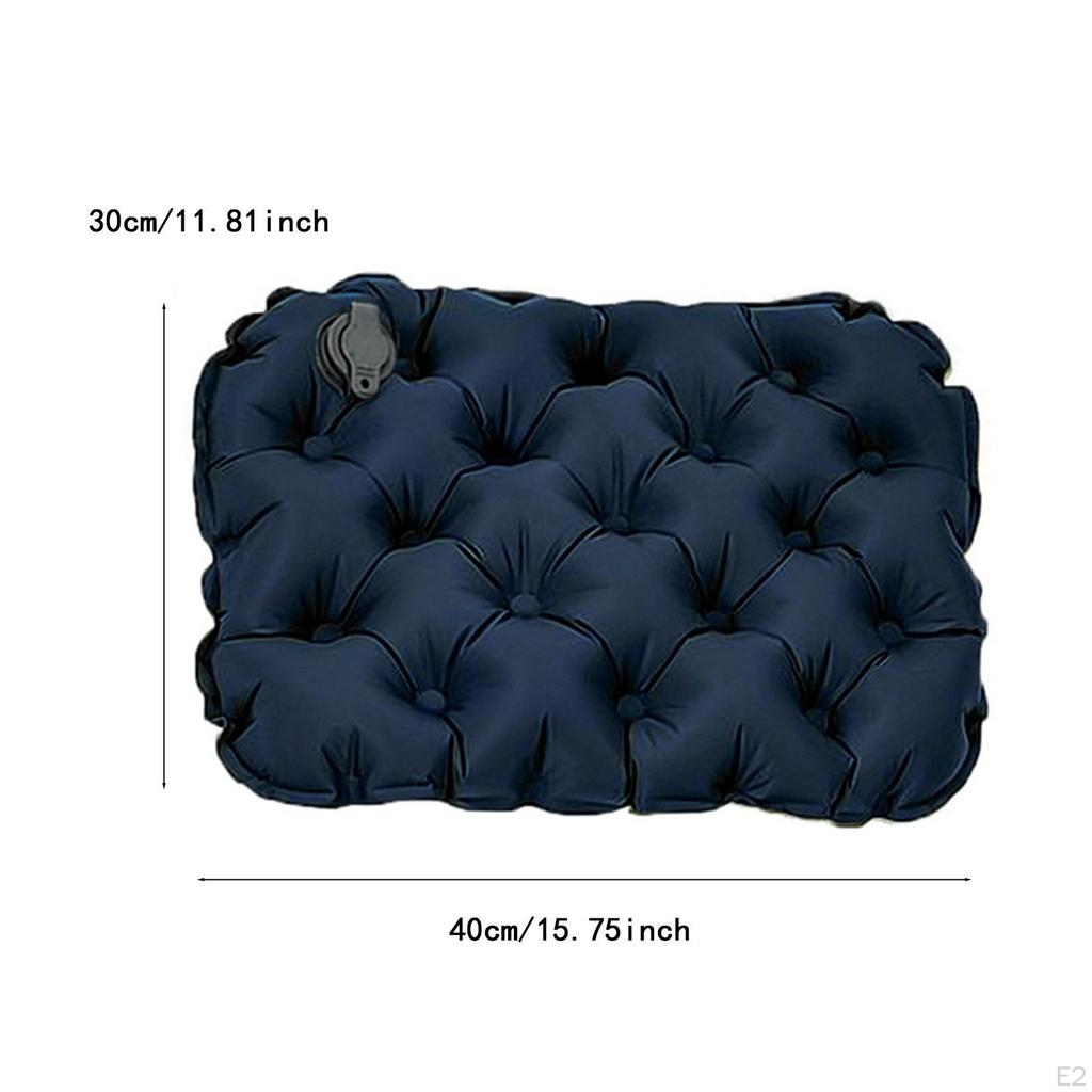 Inflatable Seat Cushion Car Mat Pad Soft Portable Air Office Chair for