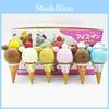 Ice Rilakkuma Cream Action Figure Model Pvc 6piece Set Decor Collectible Gift