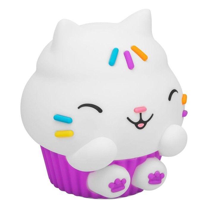 Paladone Products - Gabby et la Maison magique - Lampe Squishy Glo Cakey Cat 15 cm