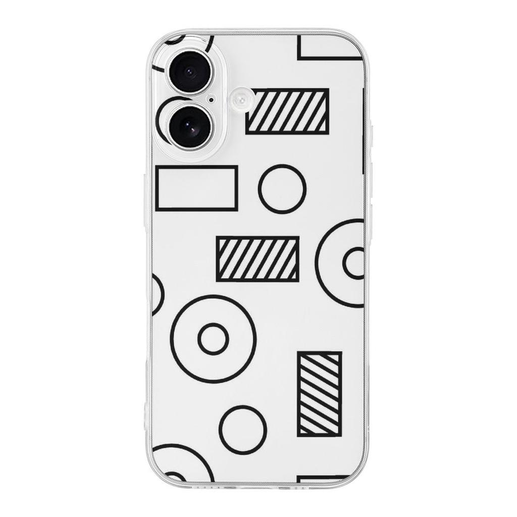 1 Pack For iPhone 17 Series TPU Phone Case Slim Glossy Shockproof Design, Daily Protection