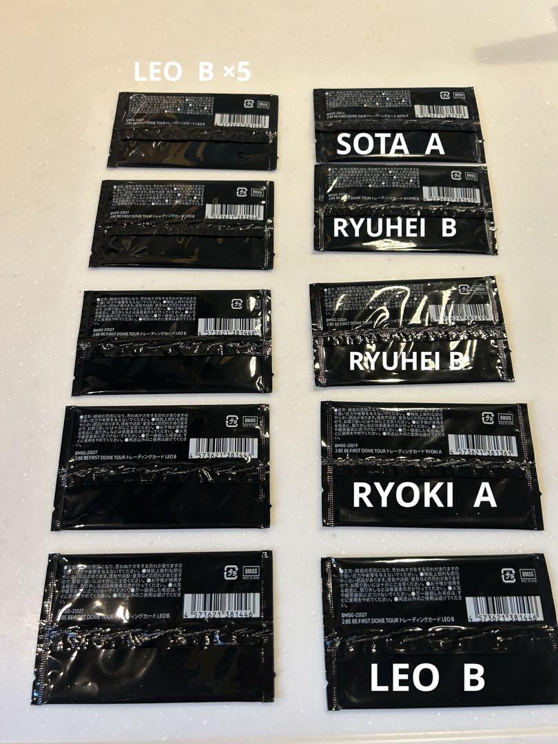 

[USED] BE:FIRST 2:BE Trading Card Signed Message Card