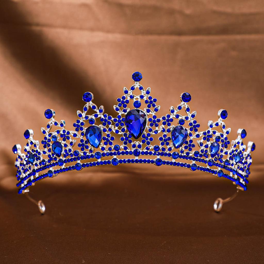 Brautkrone Tiara Hochzeit Geburtstag Erwachsene Kleideraccessoires Reisefoto Haarschmuck Braut-Tiara