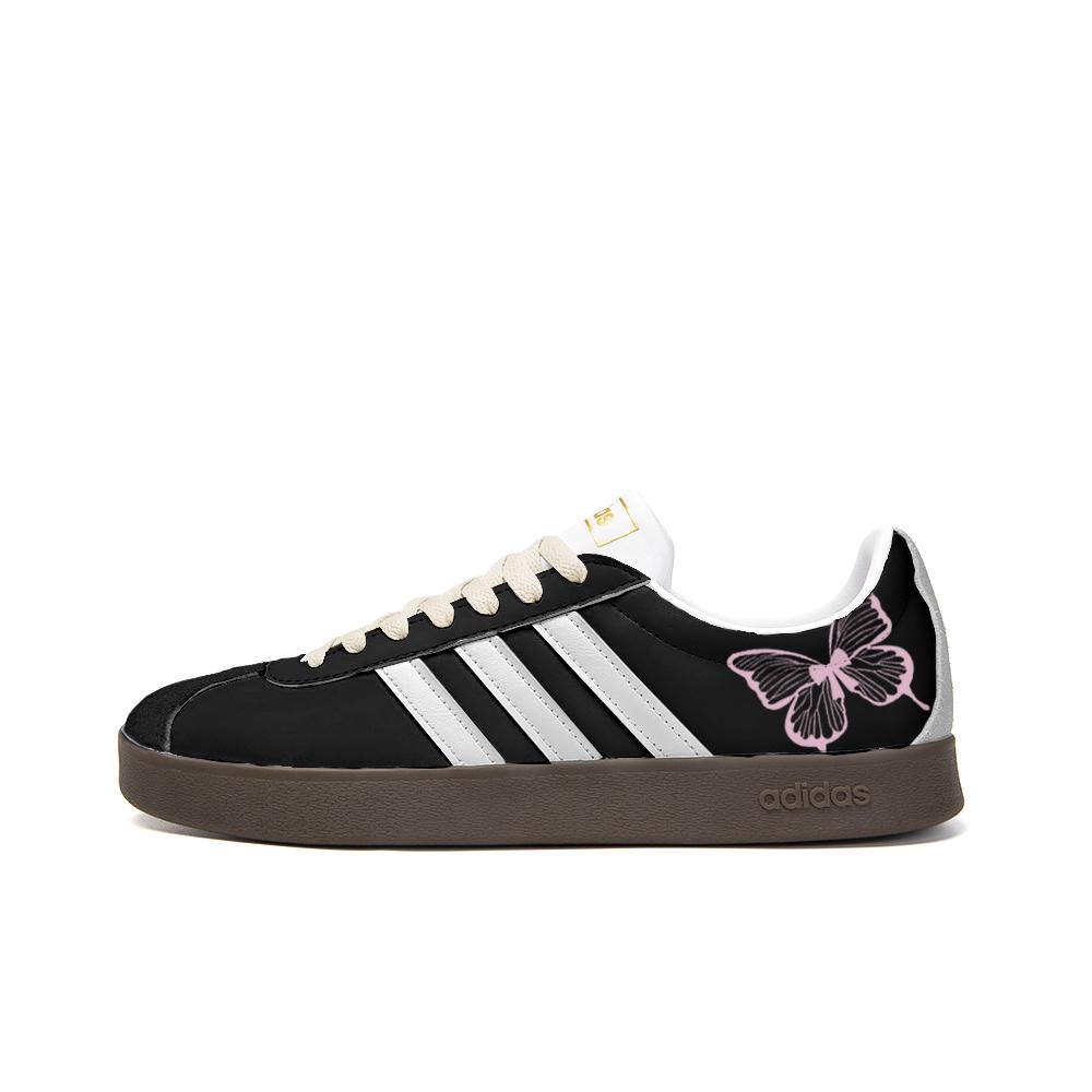 

Adidas Neo VL Court 2.0 Wear resistant And Lightweight Low top Skateboard Shoes Unisex Black ID6015(Team354-) 44⅔