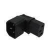 Bend Up/Down/Left/Right Corner Plug 90 Angled Conversion Plug IEC Connector AC Plug Power Adapter