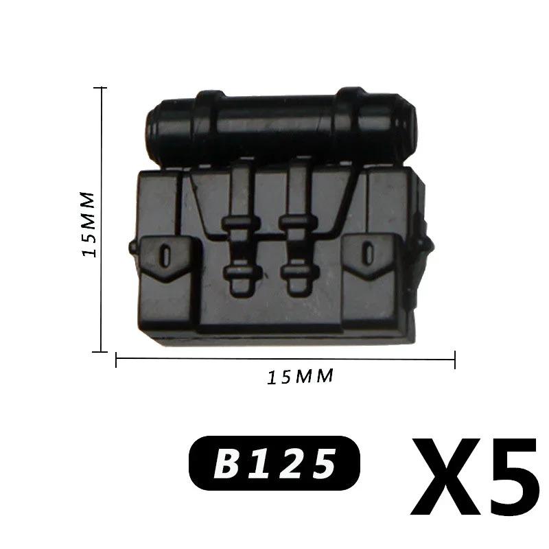 Vojenské stavební kostky Hvězdný film Vojenské figurky Války Zbraně Zbraně Vybavení Příslušenství Pláště Sekery Helmy Brnění Mini kostka