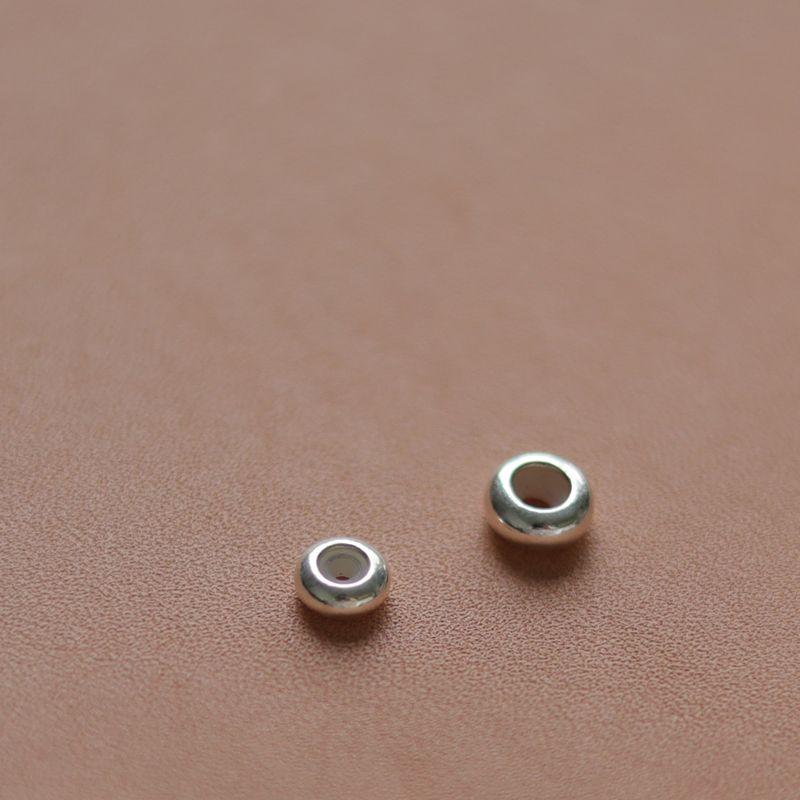 

DIY 925 Silver Ball Plunger Carrying Strap Couple Small Accessories 6mm