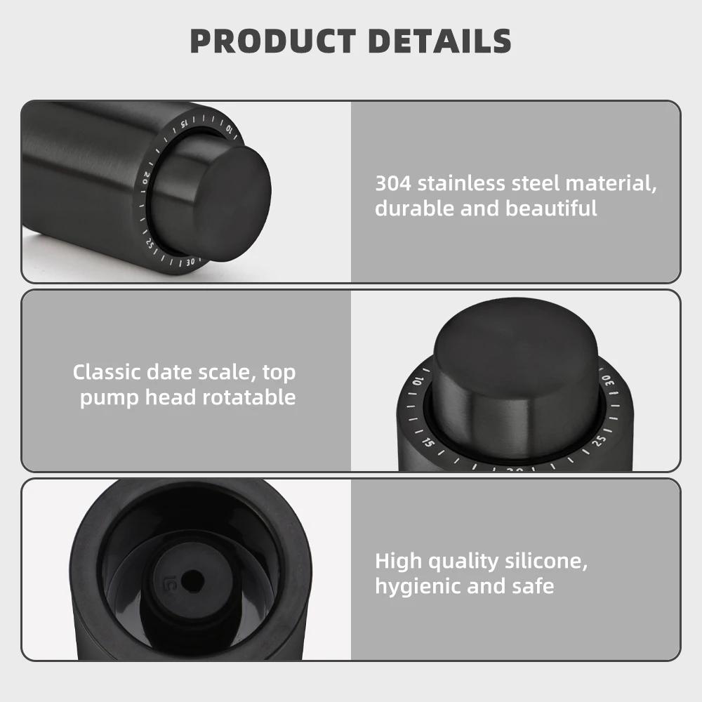 Vacuum 12pc Wine Bottle Cap Stopper Sealed Storage Vacuum Memory Wine Stopper Push Style Barware Wine Cork Black Bar Tools