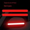 Reflective Car Rearview Mirror Warning Sticker - Scratch-Shielding Decorative Film
