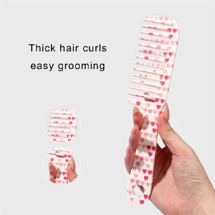 Detangler Hair Comb Barber Comb Wide Tooth Comb Hairdressing Combs Hair Styling Comb for Dorm Home