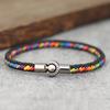 New Grade A Ethnic Rope Bracelet For Men Women Magnet Buckle Handmade Weaven Bangle Leisure Pulseira Accessories Hombre Hombre