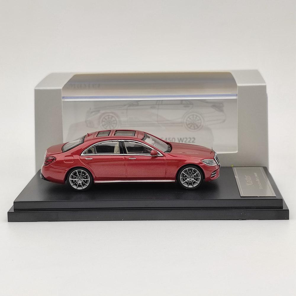 

Master 1/64 Scale S450 W222 Police Car Diecast Toys Models Collection Gifts красный