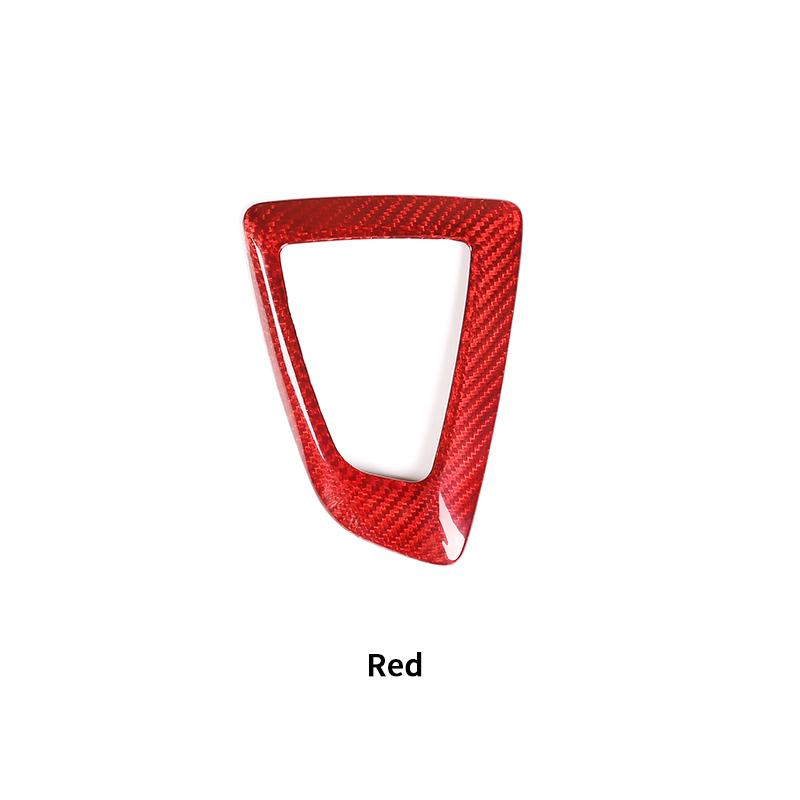 For BMW F20 F21 F22 F23 F30 F31 F34 F35 F32 F33 F36 M2 F87 Real Carbon Fiber Car Gear Shift Gear Panel Trim Cover Base