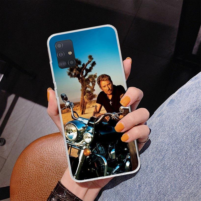 

Johnny Hallyday Music Phone Case For Samsung Galaxy A52 A32 A22 A12 A51 A31 A50S A30S A20S A10S Note 20 Ultra 10 Plus S10 A72 A7 Samsung A22 4G