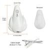 USB Rechargeab Smart Motion Sensor Night Light Human Body Detection 7Color Toilet Bowl Light Ambient Lighting Energy Saving