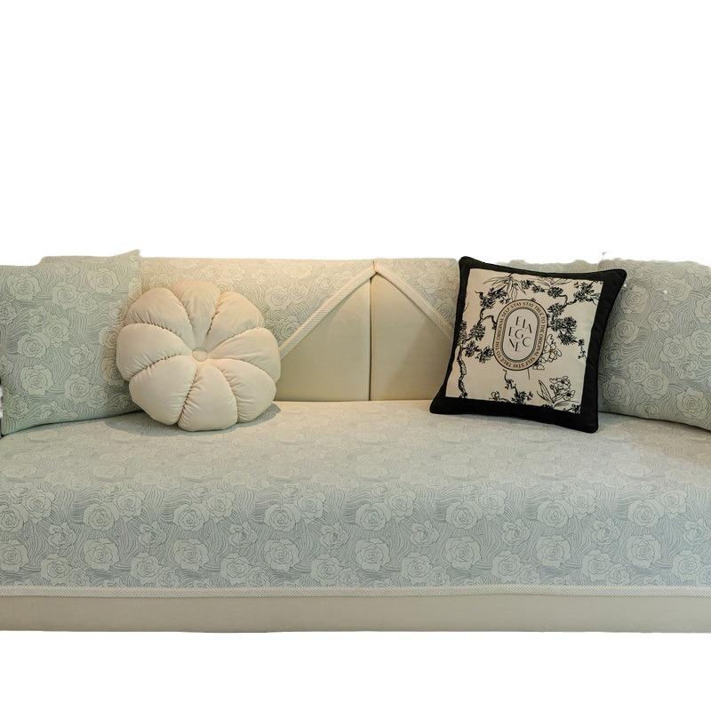 Chenille Jacquard Sofa Cushion Four Seasons Universal Cushion Versatile All-Inclusive Sofa Cover New Non-Slip Cover Cloth