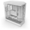 Boitier moyen-tour - NZXT - H9 Flow - Double chambre - Panneaux mesh - Verre trempé