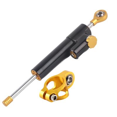 Universal Motorcycle Handlebar Aluminum Alloy Steering Damper Stabilizer Safety Control
