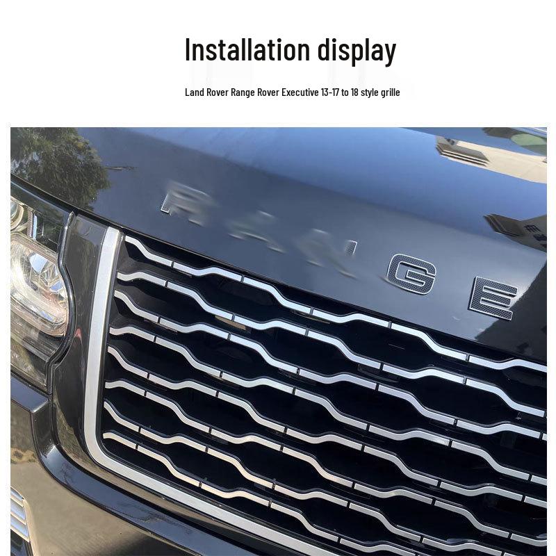 13-17 Range Rover Executive Edition 6-Piece Grille, Gills, Body Trim, and Fog Light Frame Set