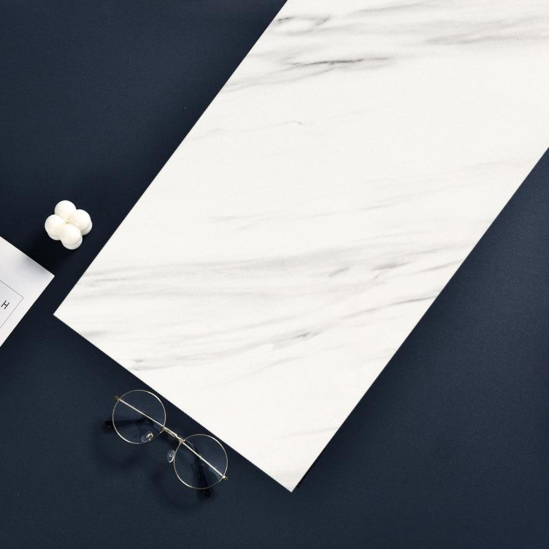 Wasserdichte Badezimmerwandpaneele – Fliesenimitat-Aufkleber & Marmor-Holzmaserungsdekor