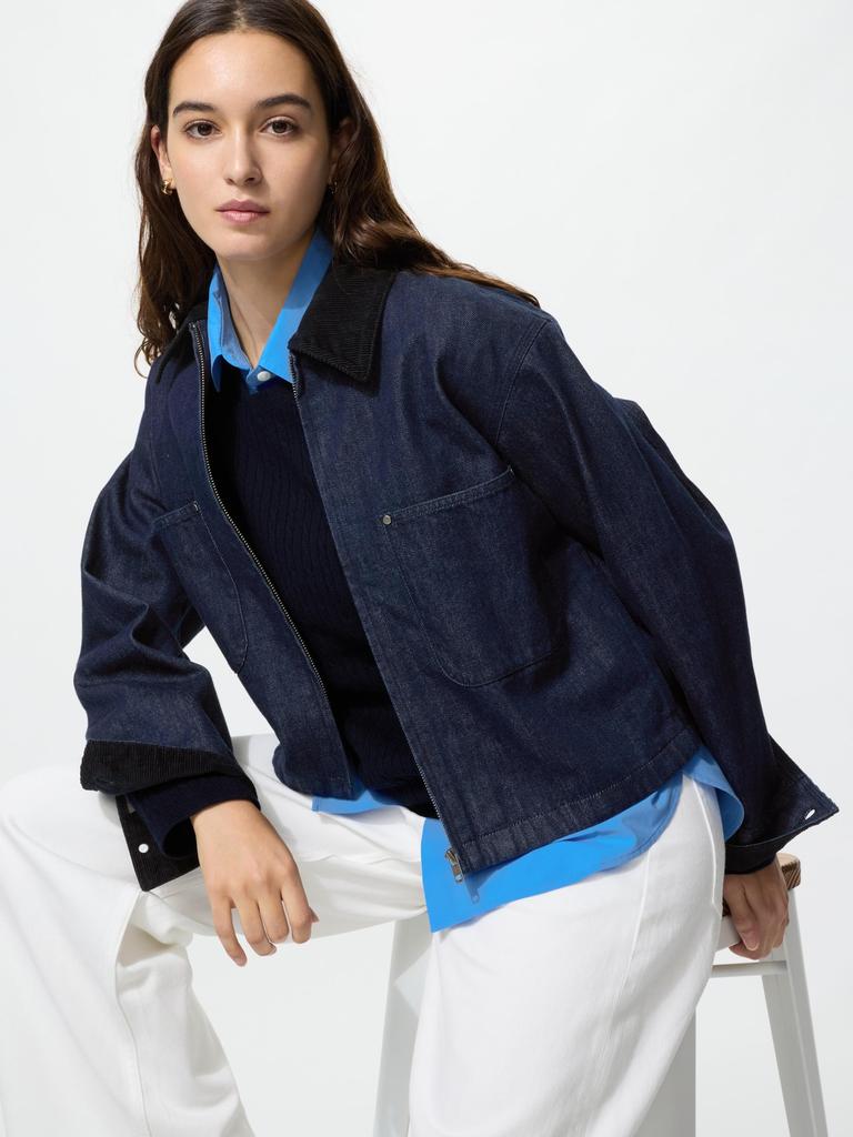 Uniqlo Japan Zip Up Short Jacket