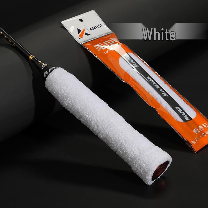 Non-Slip Microfiber Towel Overgrip for Badminton Rackets - Thickened Sweatband Grip