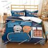 BuBu-Bear Cartoon Anime Cute All Season Duvet Cover kawaii Bedding set Soft Quilt Cover and Pillowcases SingleDoubleQueenKing