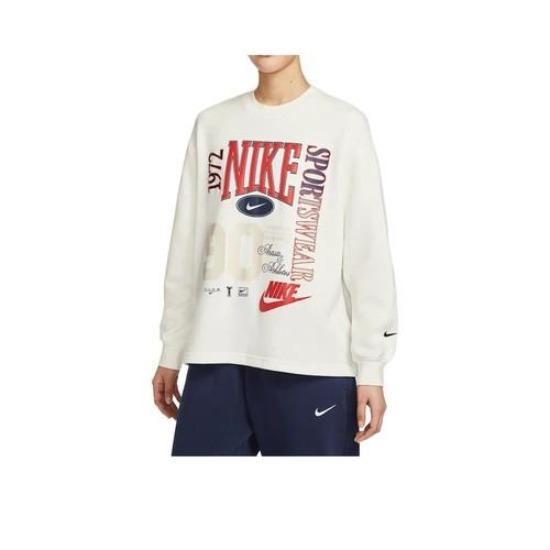 

Nike Women s Comfortable Soft Casual Sweatshirt in Beige L бежевий