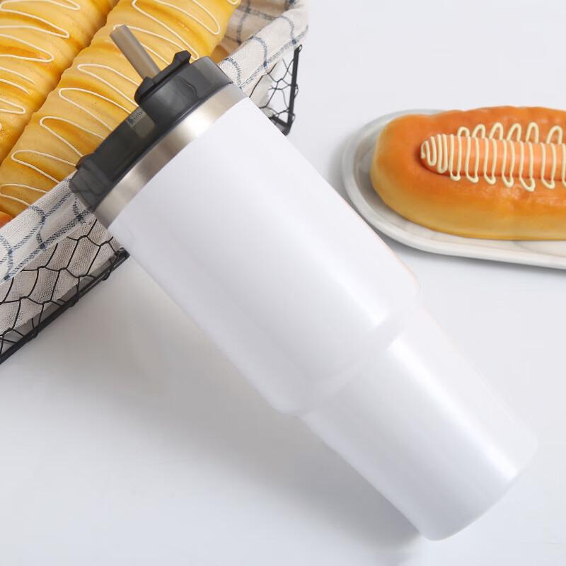 Duoli 30oz Stainless Steel Insulated Travel Tumbler with Straw