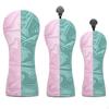 3 Pieces Utility Head Cover Thickened Club Covers Snug Fit for Travel