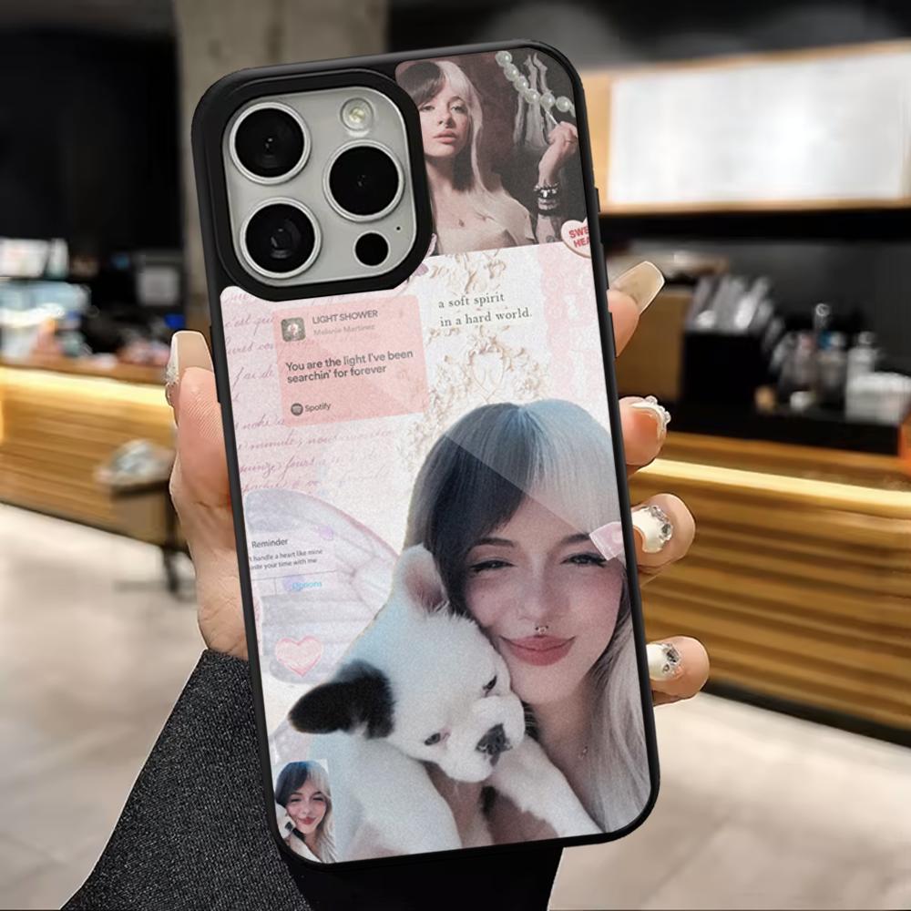 M-Melanie M-Martinez Singer Phone Case  For iPhone 16,15,14,13,12,11,Pro,Max,Plus,Mini,Magsafe,Magnetic Wireless Charging Case