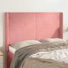 VidaXL Headboard with Ears Pink 147x16x118-128 Cm Velvet3119353