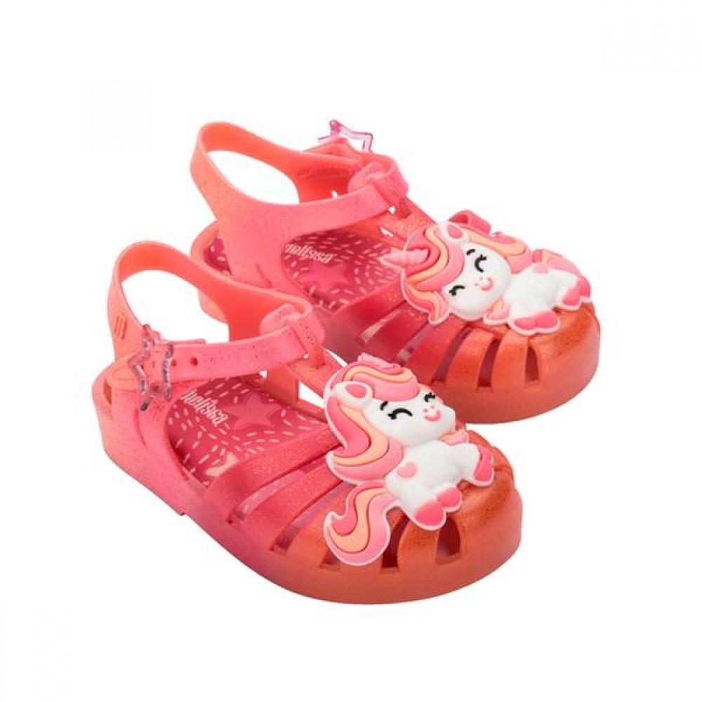 Mini Melissa Toebox Possession Uni Baby  Soft Jelly Shoes  Mskcg2tspu11 140mm   