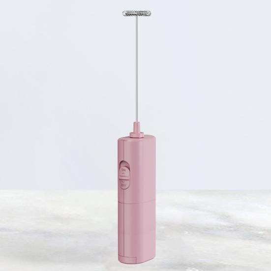 Handheld Milk Frother for Coffee Easy One-Hand Operation Foam Maker for Lattes Electric Whisk Drink Mixer Cappuccino Frappe Matcha Hot Chocolate