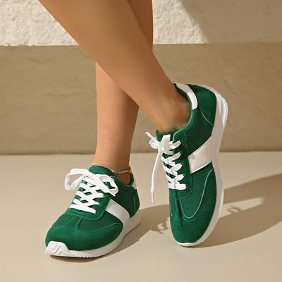 Modne Lekkie Sneakersy Damskie 2025 Wiosna Wygodne Sznurowane Buty Casualowe Kobieta Oddychające Sneakersy w Mieszanych Kolorach