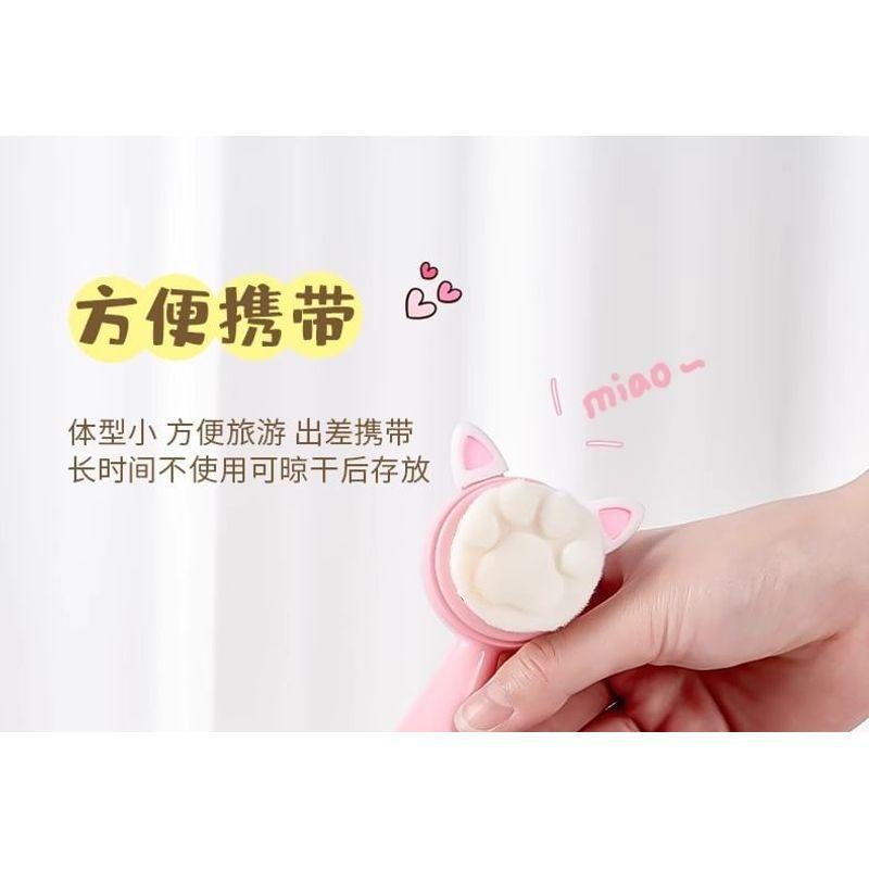 Trikeel - Animal Ear Dual Side Face Wash Brush (Various Designs)