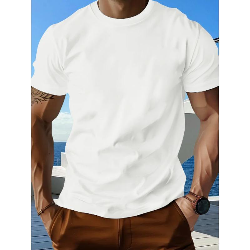European Size Unlock All Styles! Men'S Trendy Print T-Shirt, Effortlessly Casual Premium Look