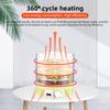Large Capacity Dehydrators for Food and Jerky with 5 Drying Racks 350W 35-70 Celsius  Fruit Dehydrator with