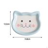 Adorable Ceramic Pet Bowl for Cats and Small Design, Easy to Clean