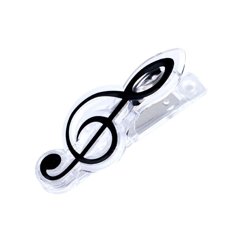 Student creative sheet music clip piano score clip book file high score score eighth note ticket clip music stationery