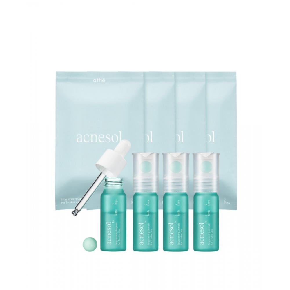 Athe Acnesol Programming Pantothenic Acid Sebum Ampoule 4 Week Routine 4-week care (4EA)