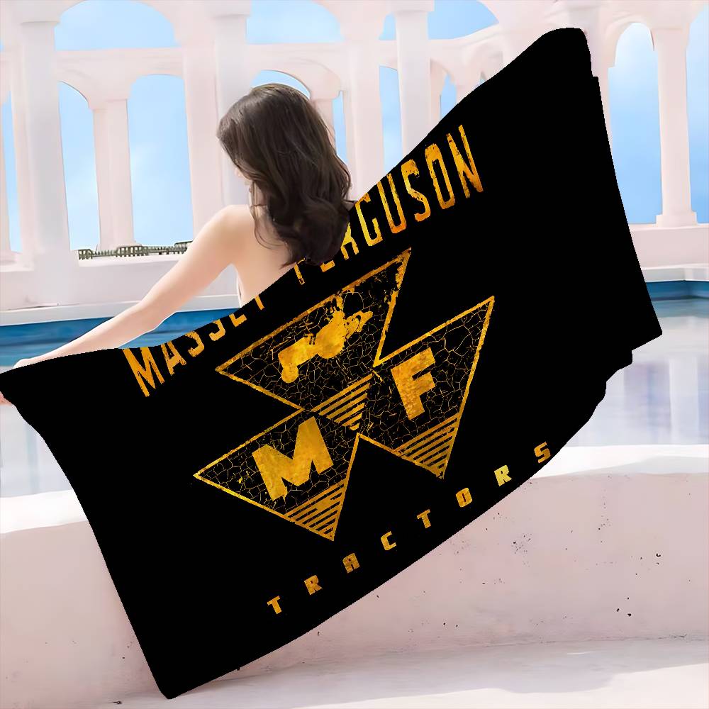 Masseys F-Fergusons Tractor Beach Towel Colorful Bath Towels Microfiber Quick Dry Sand Free Beach Yoga Spa Gym Pool