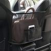 Extra Large Car Organizer with Mesh Pockets Fit for All Vehicles, Durable Storage Bag with Multiple Compartments for Books, Phones, Keys