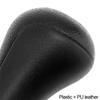 BMW Leather Gear Shift Knob with Logo - Wear-Resistant