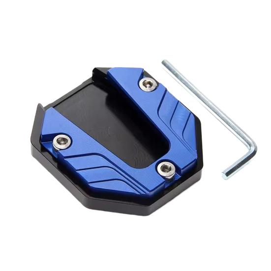 Kickstand Extender Motorcycle Side Stand Pad Aluminum Alloy Enlarged Base