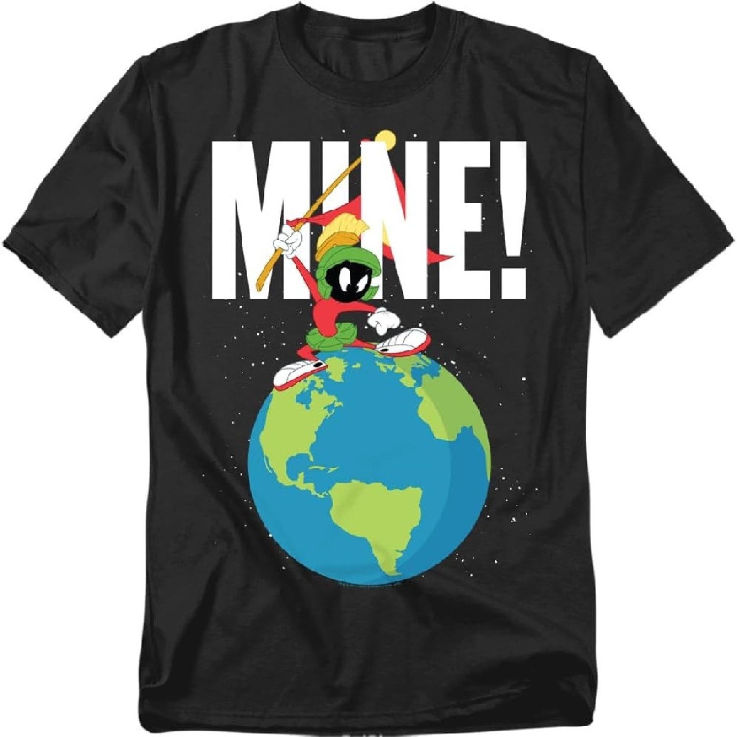 Popfunk Классическая футболка Looney Tunes Mine для взрослых, унисекс S