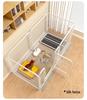 Indoor Pet Dog Fence and Kennel for Small to Medium Breeds