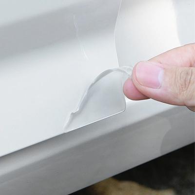 2/4pcs Car Door Corner Transparent Protective Stickers Anti-collision Anti-Scratch Cover Car Door Protector Sticker Accessories